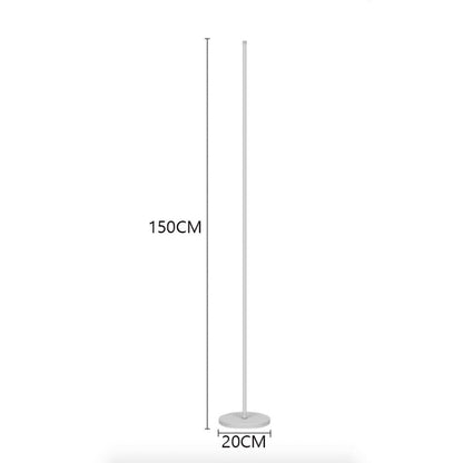 Nordisch minimalistische LED-Stehlampe – Perfekt zum Lesen und Arbeiten