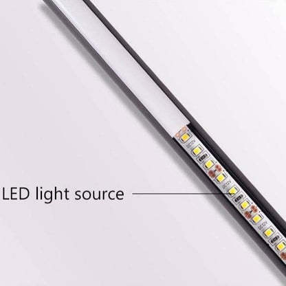 Nordisch minimalistische LED-Stehlampe – Perfekt zum Lesen und Arbeiten