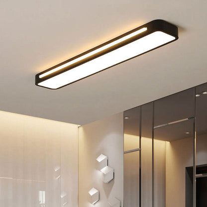 Nordic Minimalist Lange LED Deckenleuchte