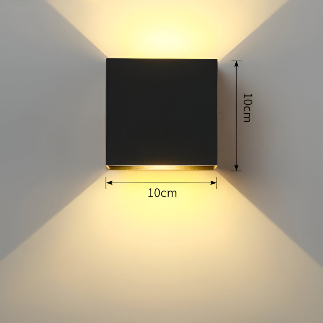 Garduru Moderne skandinavische LED-Wandleuchte – Stilvolle Beleuchtung für Innenräume