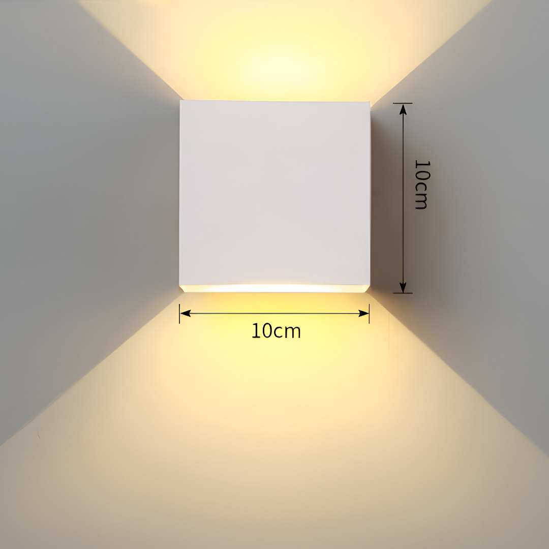 Garduru Moderne skandinavische LED-Wandleuchte – Stilvolle Beleuchtung für Innenräume