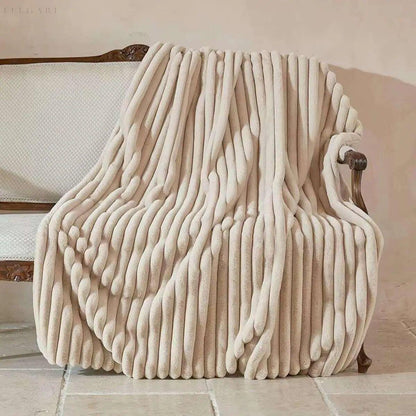 Luxuriöse nordische Wohndecke aus Polyester – Wärme, Komfort und Stressabbau in verschiedenen Größen