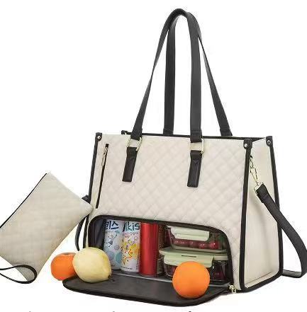 All in One Frauen Handtasche mit Integriertem Kühlfach