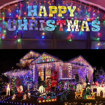 Beleuchtete florale LED-Buchstaben