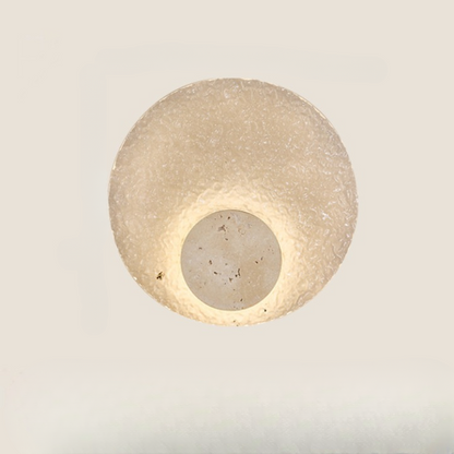 Moderne Acryl- und Travertin-Wandleuchte – LED-Wandleuchten für stimmungsvolle Innenbeleuchtung, minimalistisches Design, einfache Installation