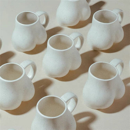 Kaffe Tasse Mit Weiblichen Rundungen