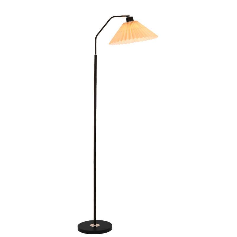 Garduru Minimalist Stehlampe | LED Lichtquelle | Verstellbar | Beige & Weinrot | Modernes Design