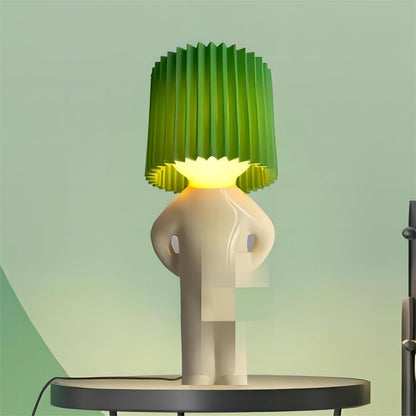 Verspielte kabellose Tischlampe mit einzigartigem Design – Tragbare wiederaufladbare LED-Lampe für fröhliche Innenräume