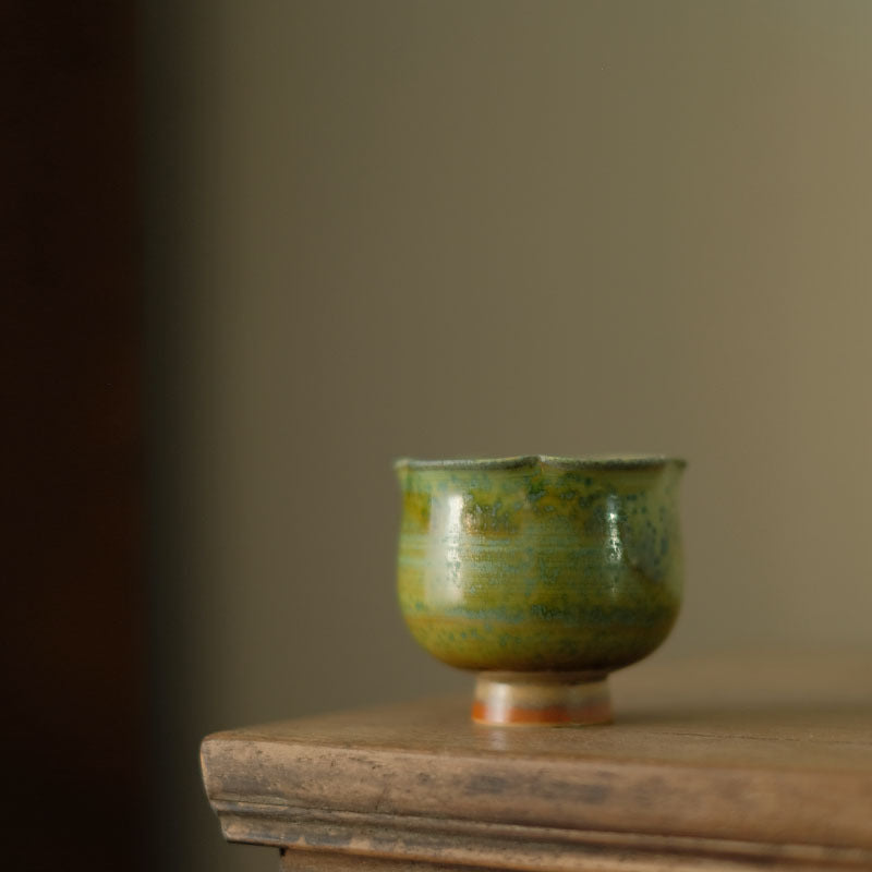 Jingdezhen Brennofen Glasur Grüner Teetasse | Keramische Teetassen