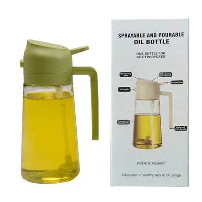 2 in 1 Essig oder Öl Spray - Spender, Karaffe