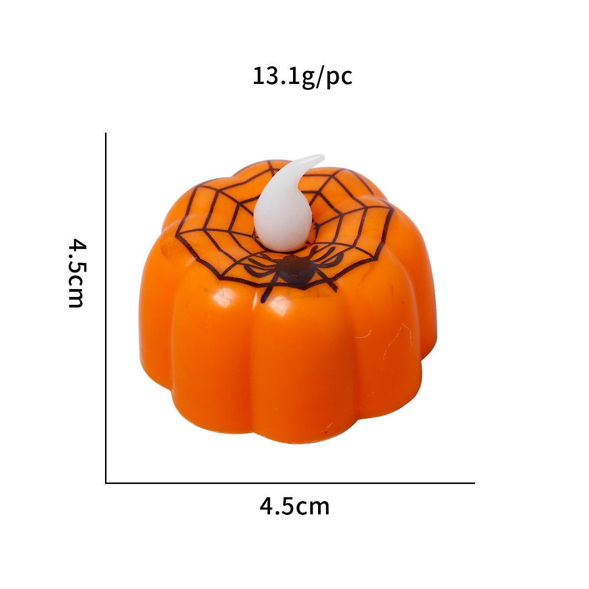 Halloween-Kürbis-LED-Elektronische Kerze Nachtlicht - Perfekt als Geschenk für Halloween