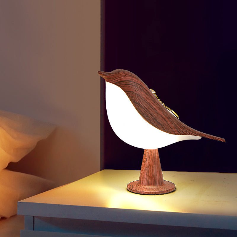 Elegante Vogel Lampe mit 3 Leuchtstufen