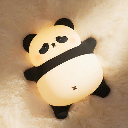 Liegende faule Panda Nachtlicht LED Tipplampe Bestes Geschenk für Baby und Mädchen