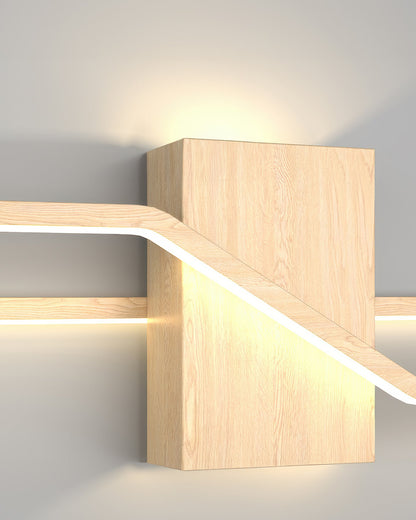 Moderne minimalistische LED-Wandleuchte SleekLine