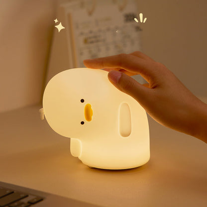 Enten Krummhals Lustig Süß Tap Tap LED Nachtlampe