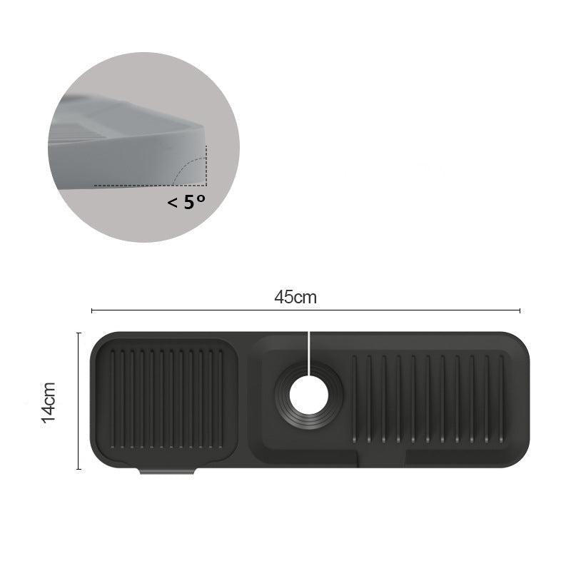 Silikon Spritzschutz Ablaufmatte