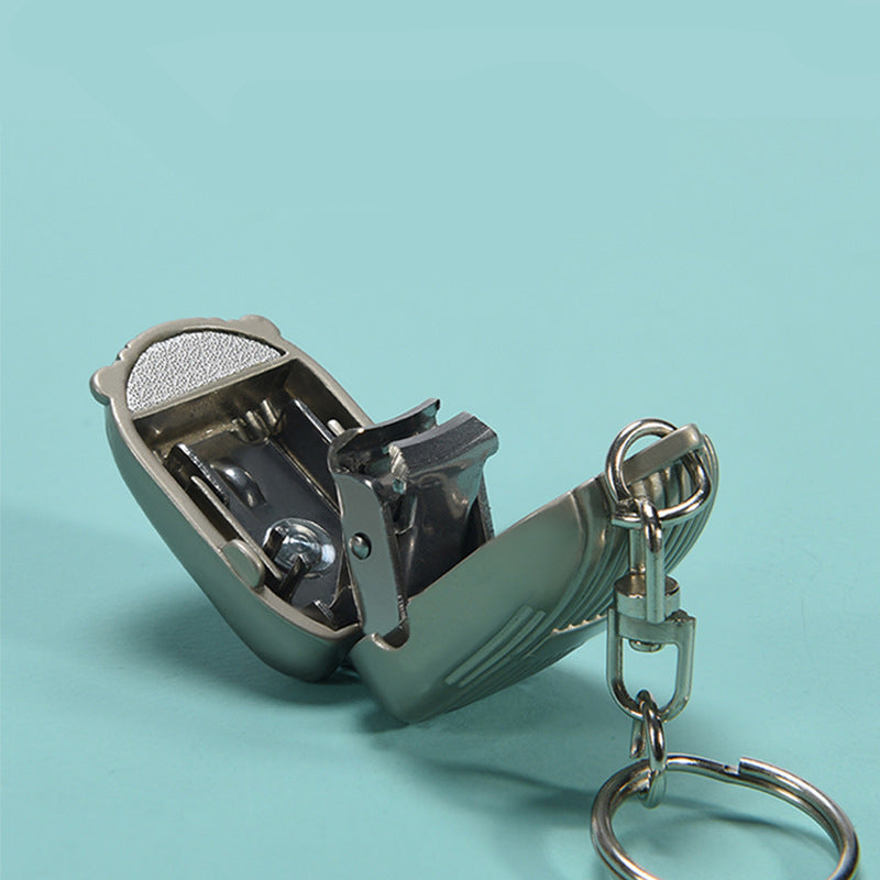 Tragbarer Nagelknipser Schlüsselanhänger