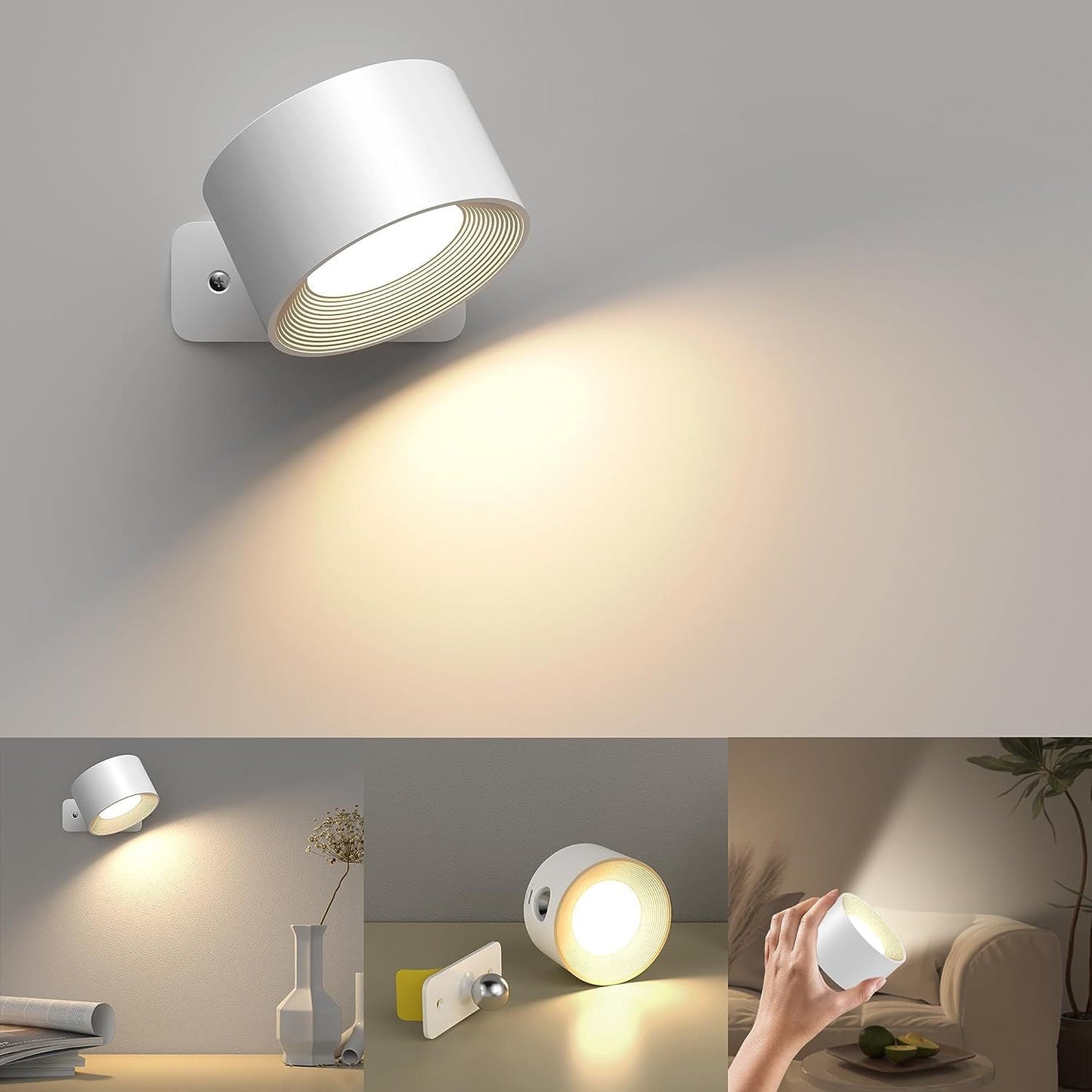 360° Rotierendes LED-Wandlicht