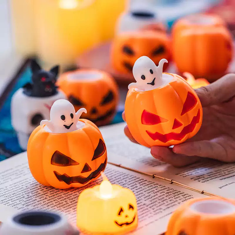 Skull Pumpkin Quetschspielzeug zur Stressbewältigung – Perfektes Geschenk für Halloween