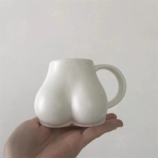 Kaffe Tasse Mit Weiblichen Rundungen