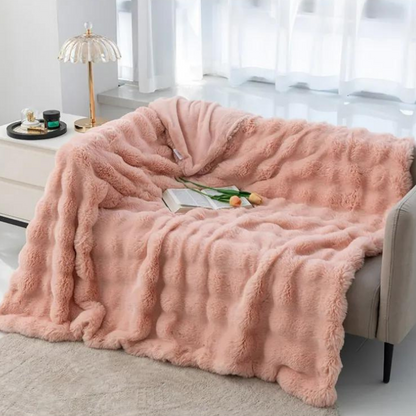 Garduru - Plüschige, elegante, warme Kuscheldecke