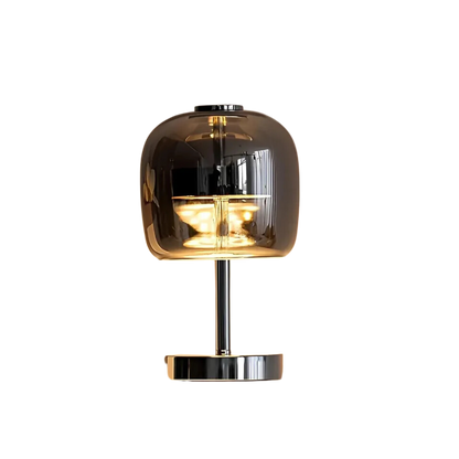 Elegante Tischlampe aus hochwertigem Glas | LuxeGlow
