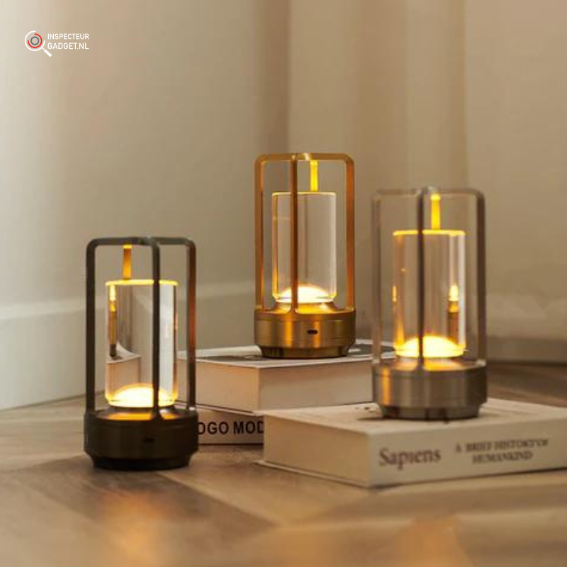Garduru Qandlelight™ – Elegante USB-wiederaufladbare LED-Tischlampe