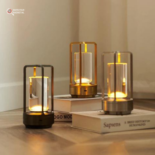 Garduru Qandlelight™ – Elegante USB-wiederaufladbare LED-Tischlampe