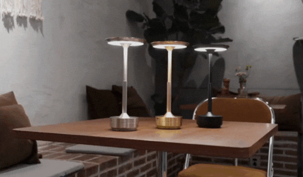 Garduru LED-Tischlampe – Dimmbare & wiederaufladbare Nachtlampe