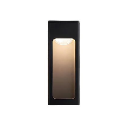 Royaleva Classic Bewegungsmelder Wandleuchte - Innen- & Außen-LED-Licht mit schwarzem Finish