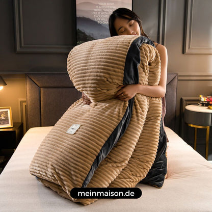 SweetDreams™ - Samt-Fleece-Bettdecke | Ultimativer Komfort