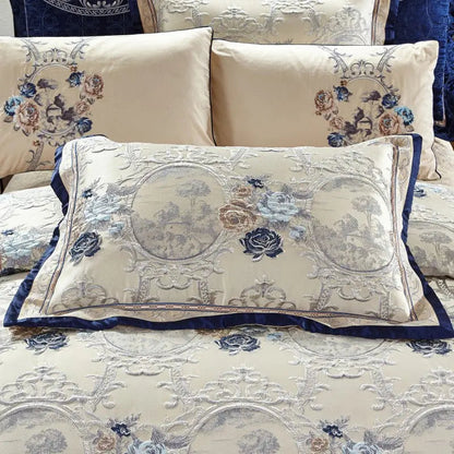 Oriental Jacquard Luxus Bettwäsche Set