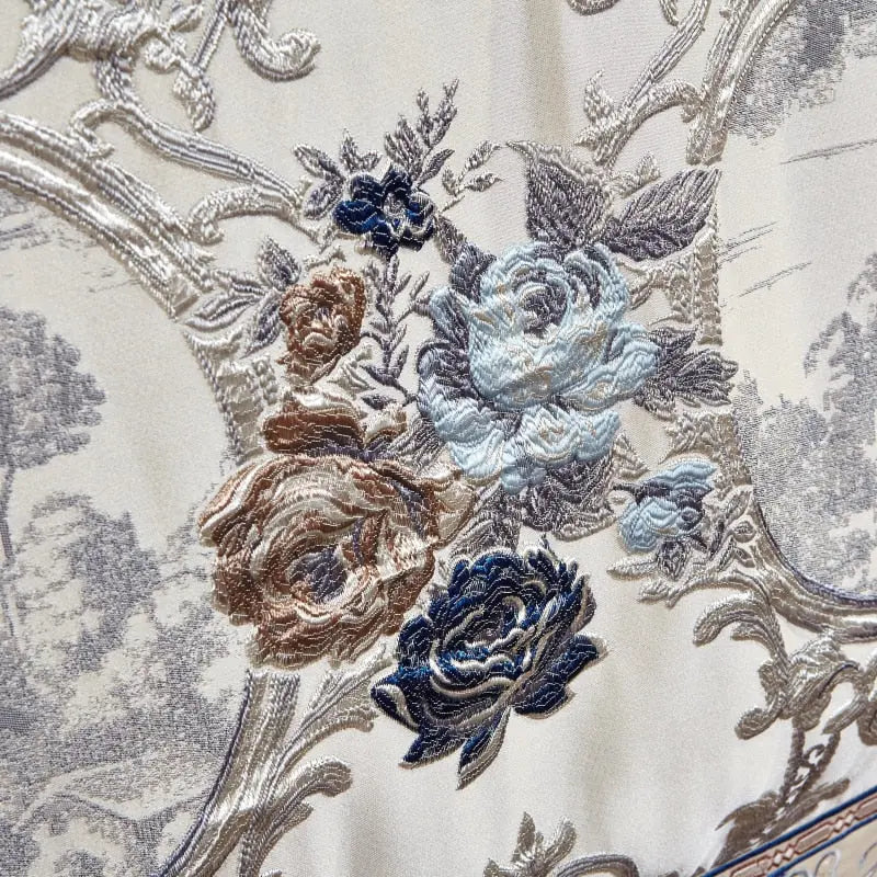 Oriental Jacquard Luxus Bettwäsche Set