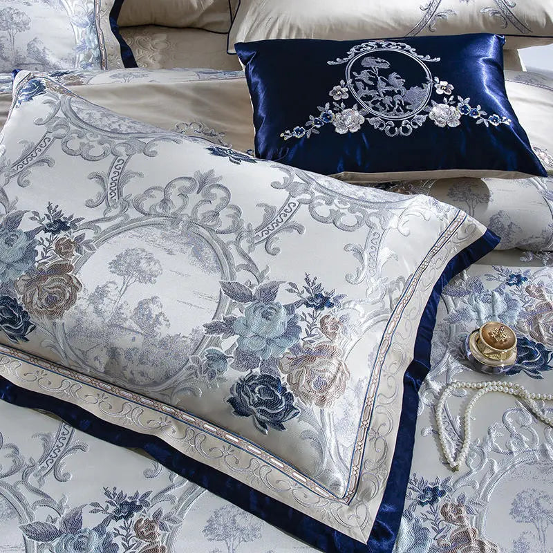 Oriental Jacquard Luxus Bettwäsche Set