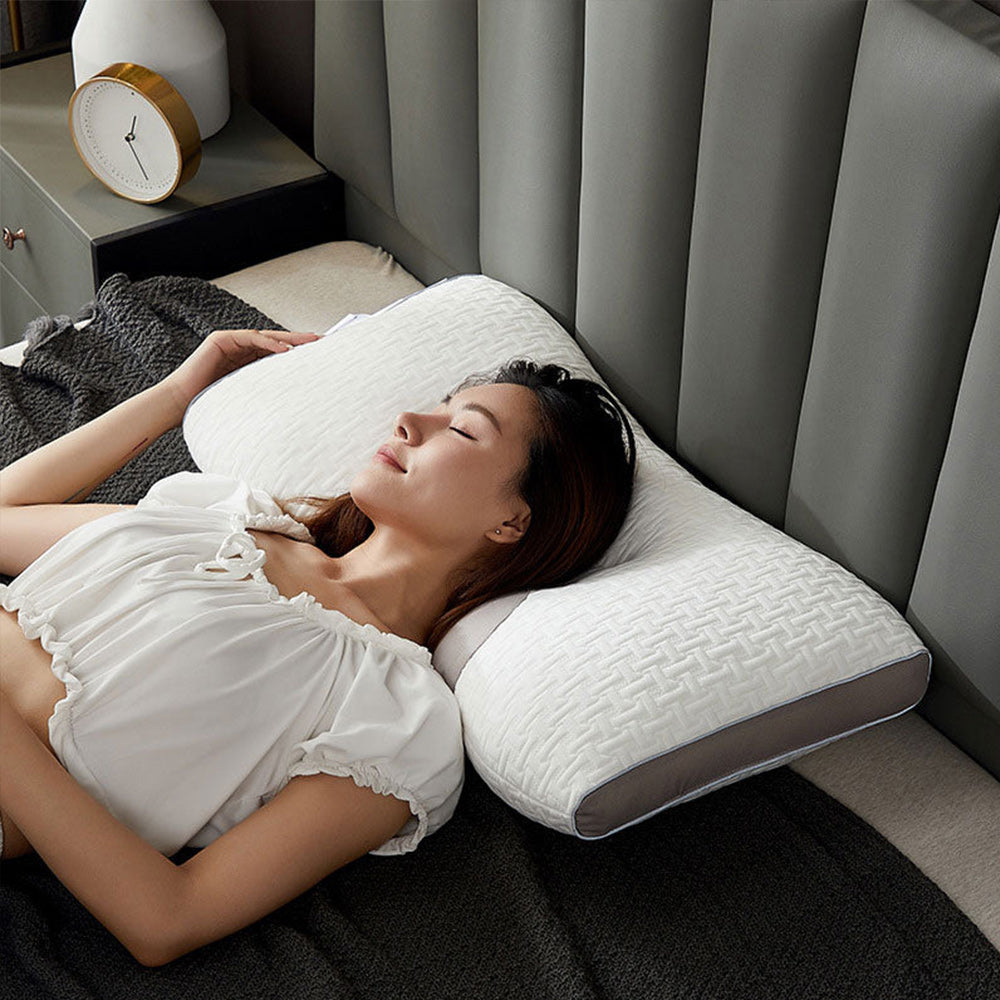 Garduru™ Orthopädisches Kopfkissen für Rücken- & Seitenschläfer | 50% RABATT