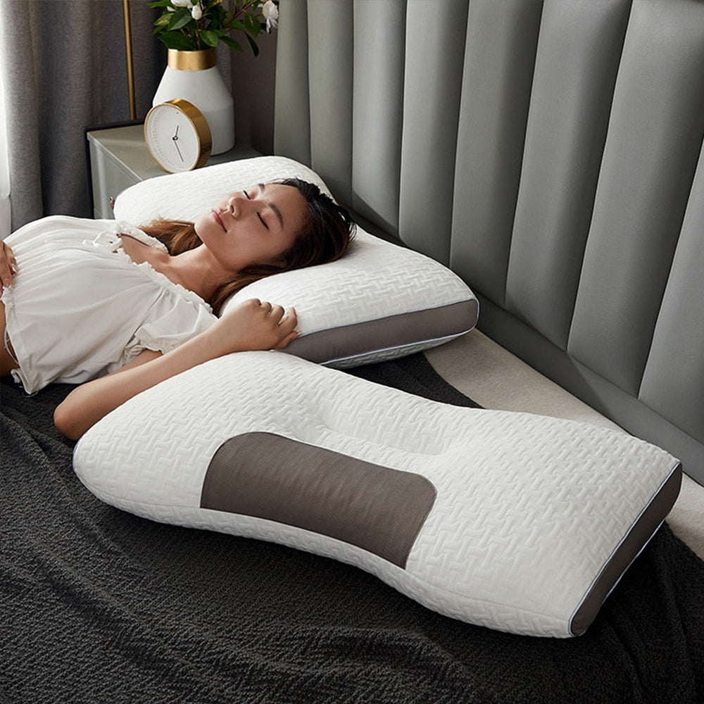 Garduru™ Orthopädisches Kopfkissen für Rücken- & Seitenschläfer | 50% RABATT