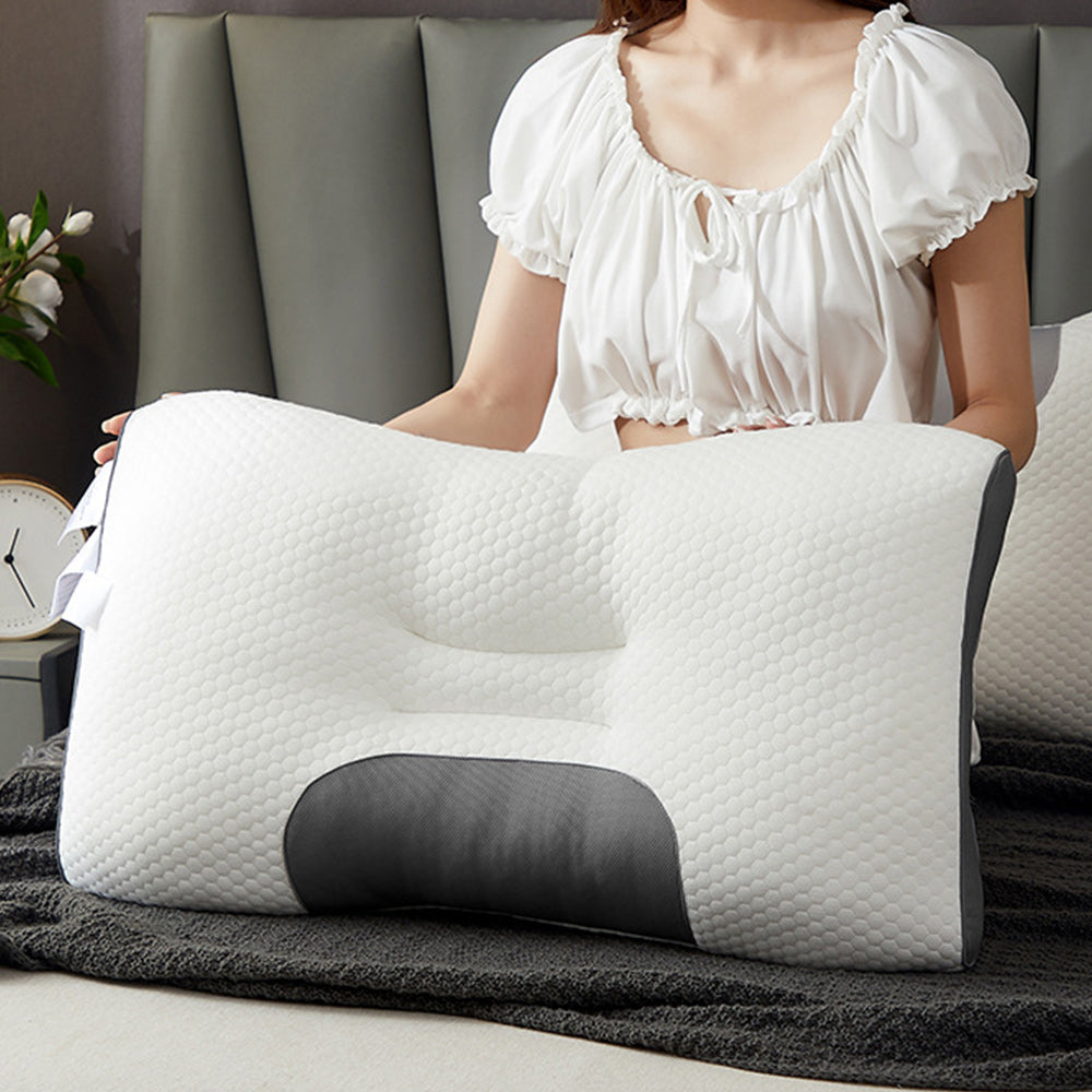 Garduru™ Orthopädisches Kopfkissen für Rücken- & Seitenschläfer | 50% RABATT