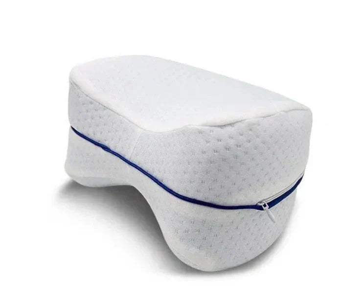 Orthopädisches Kniekissen für Seitenschläfer – Ergonomisches Beinkissen mit Memory-Schaum für besseren Schlaf