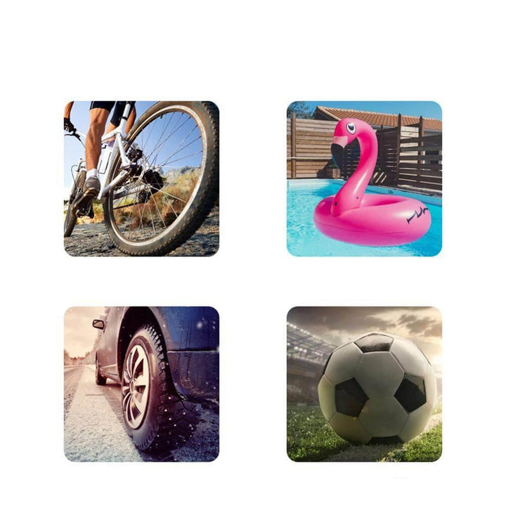 Tragbarer elektrischer Luftkompressor mit digitaler Anzeige – Kompakte Reifenpumpe für schnelles Aufpumpen