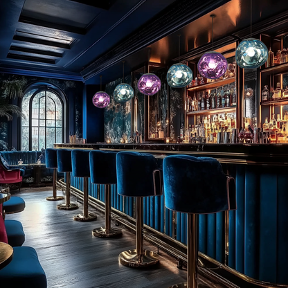 RoyaleGlow Wunderschöne Lava-Glas-Hängelampe – Elegante Hängeleuchte für Zuhause & Esszimmer