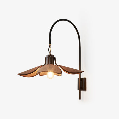 Applikation Petal Bloom – Elegante Wandlampe in Form von Blütenblättern