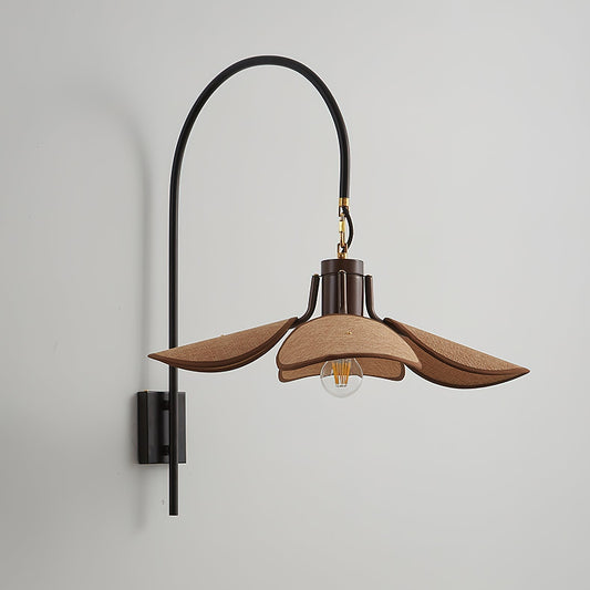 Applikation Petal Bloom – Elegante Wandlampe in Form von Blütenblättern