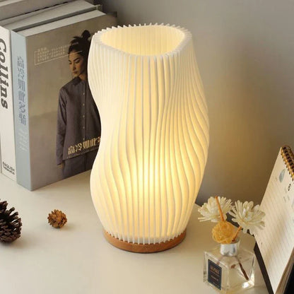 Serene Wavecrest Lampe - Moderne dimmbare wellenförmige LED-Leuchte für elegante Wohnkultur