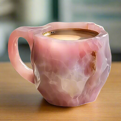 Rayvia Eleganter Kaffeebecher – 14oz Isolierte Tasse mit Wärmehaltung für heiße und kalte Getränke