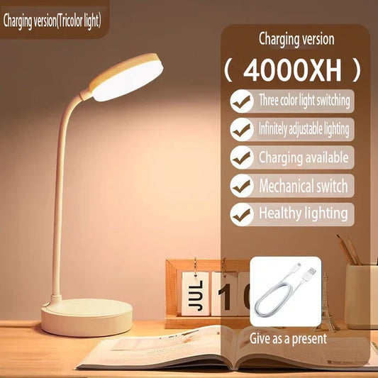 GlintLight - Tragbare LED-Schreibtischlampe mit drahtloser Ladung