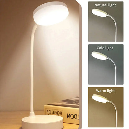 GlintLight - Tragbare LED-Schreibtischlampe mit drahtloser Ladung