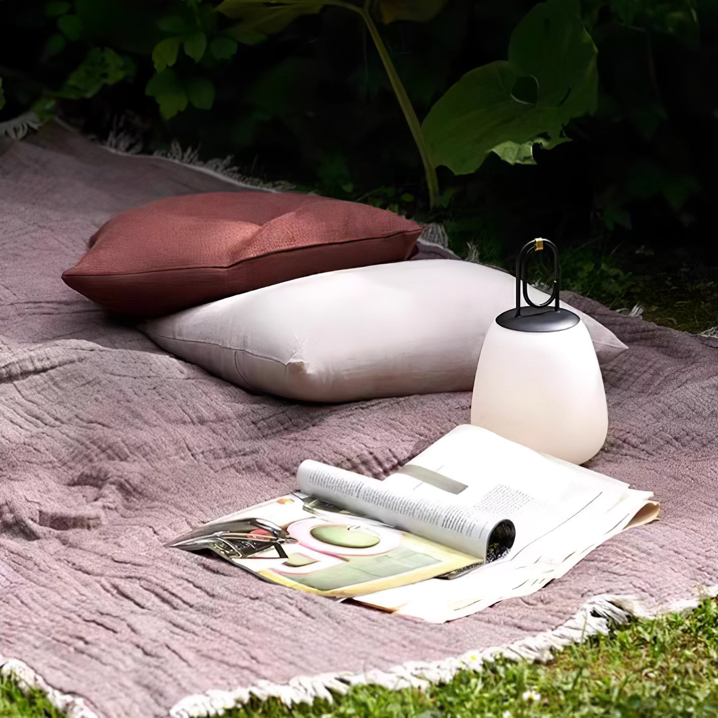 Portable Tischlampe mit USB-Aufladung – Elegantes skandinavisches Design und dimmbares Licht