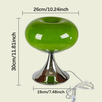 ANTIK APFEL TISCHLAMPE