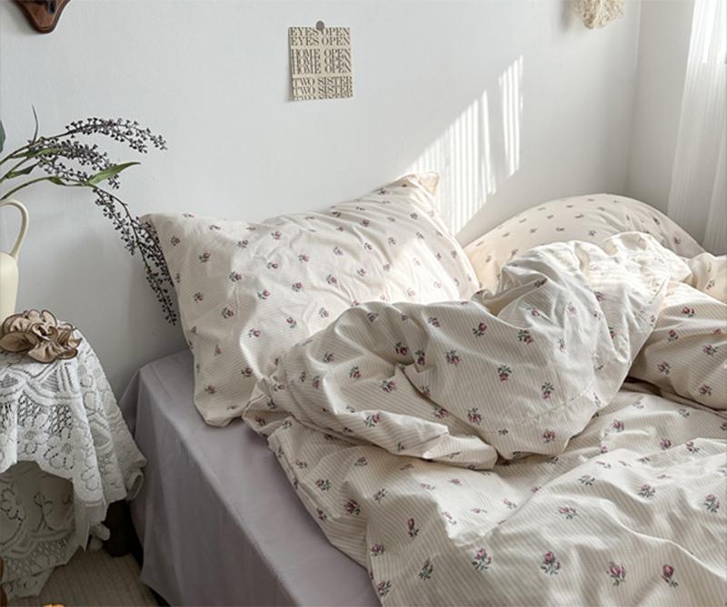 Garduru Vintage Floral Bettwäsche Set