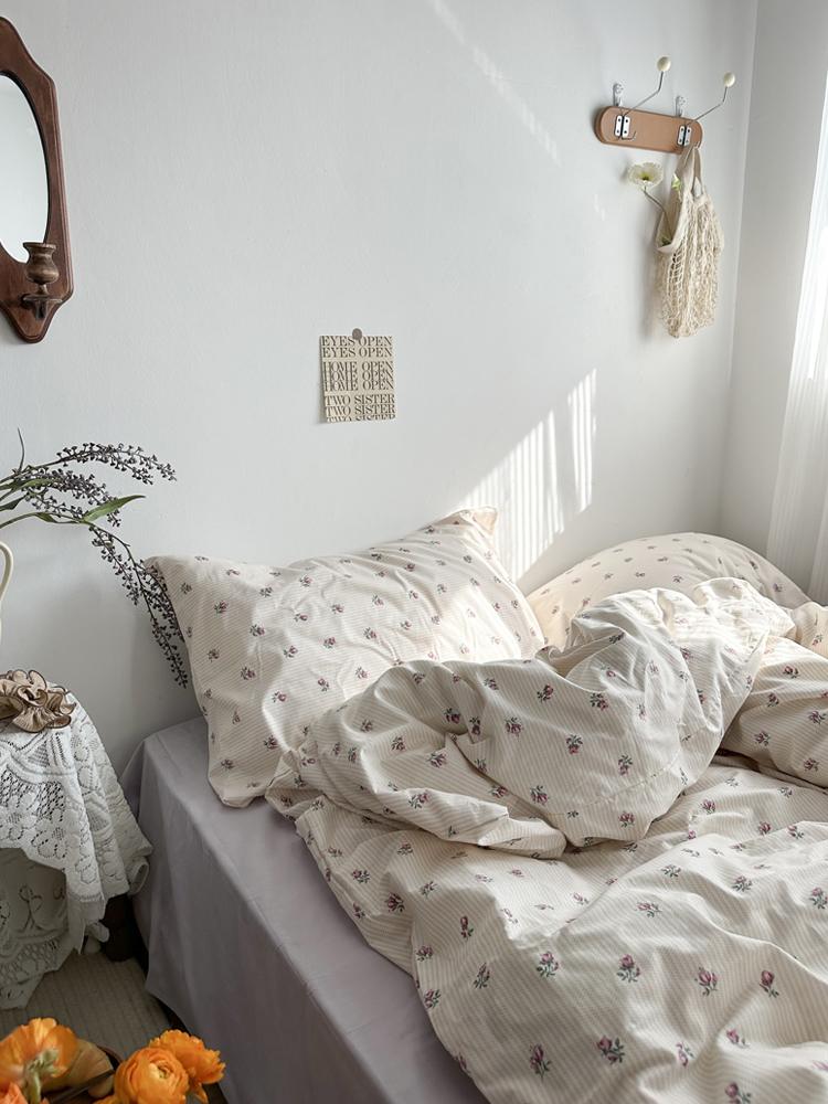 Garduru Vintage Floral Bettwäsche Set